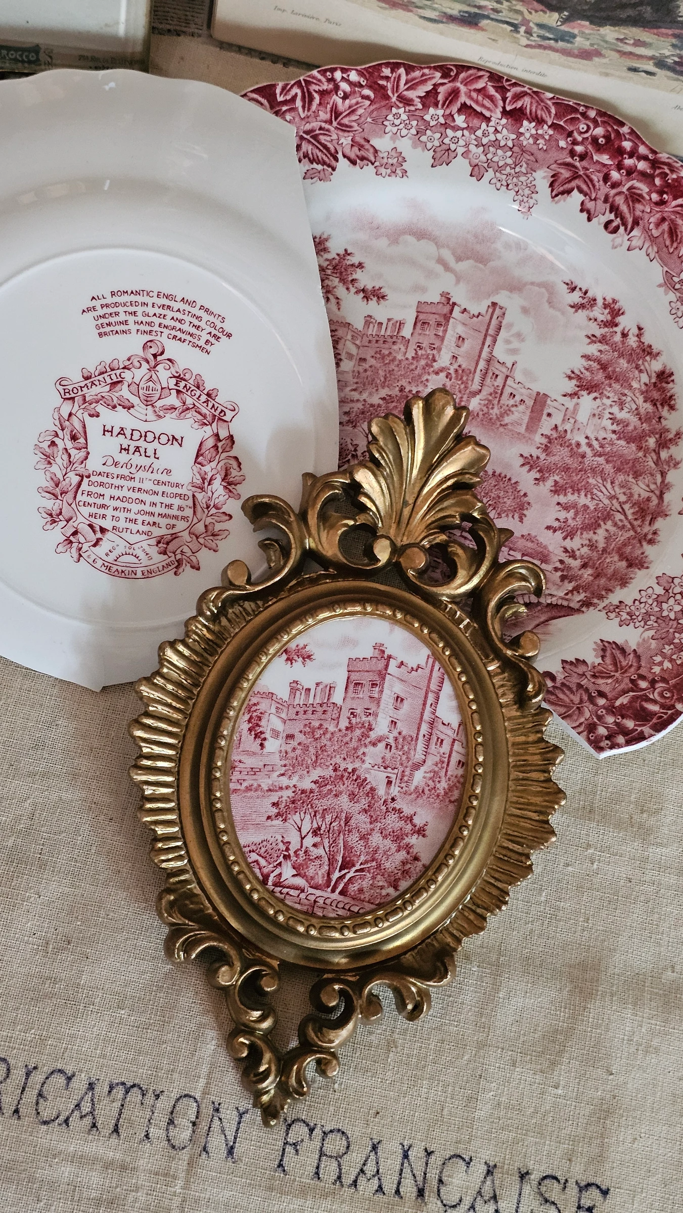 J & G Meakin English Plate Frame Model Romantic – photo 2